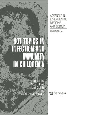 cover image of Hot Topics in Infection and Immunity in Children V